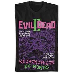 Necronomicon Exmortis Evil Dead Ii Tshirts